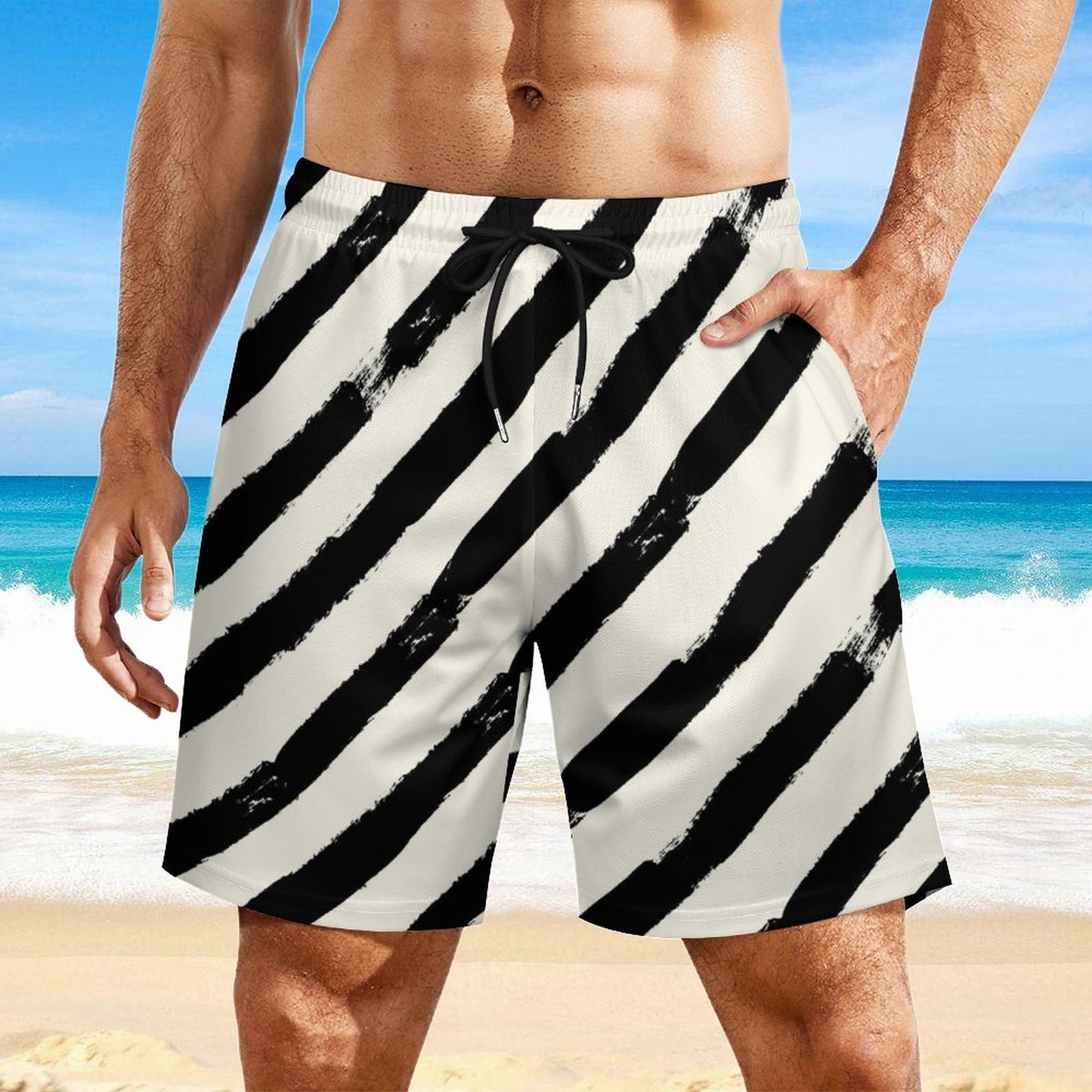 Prison Cell - Anti-Chafe Swim Shorts