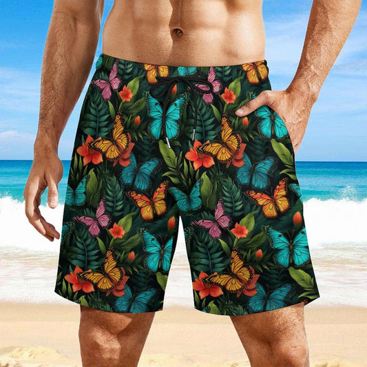 Butterfly Garden - Anti-Chafe Swim Shorts