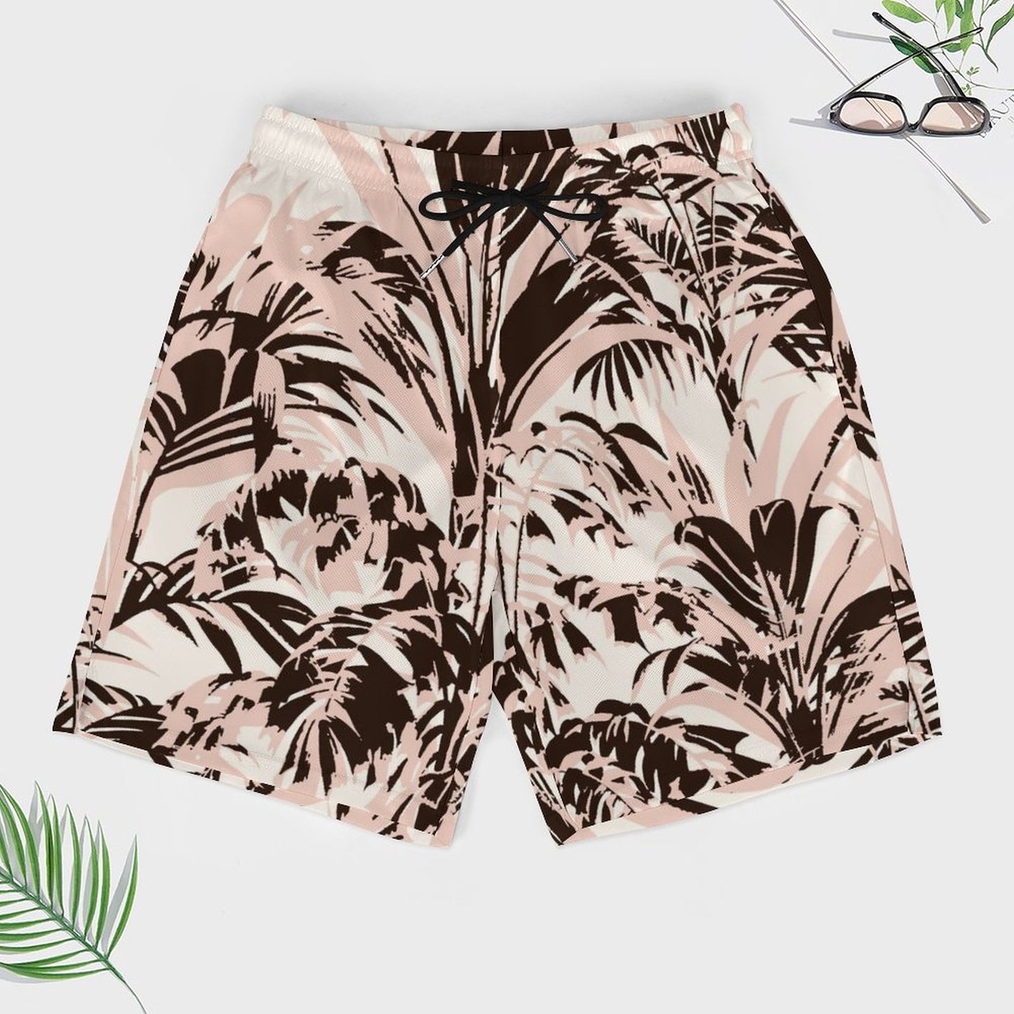 Dusky Tropics - Anti-Chafe Swim Shorts