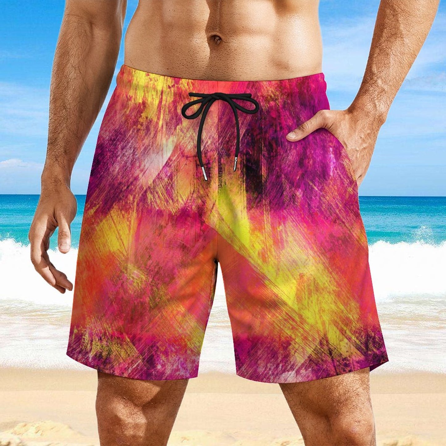 Tequila Sunset - Anti-Chafe Swim Shorts