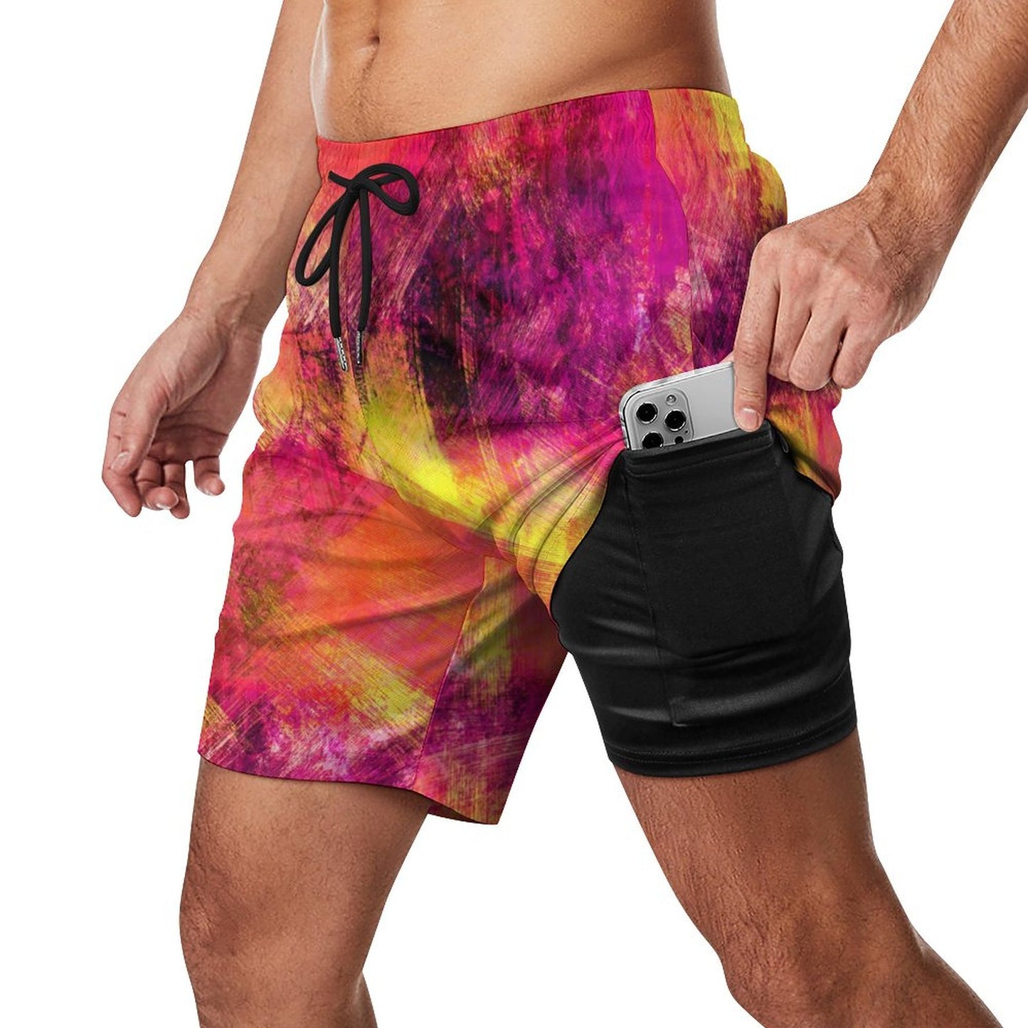 Tequila Sunset - Anti-Chafe Swim Shorts