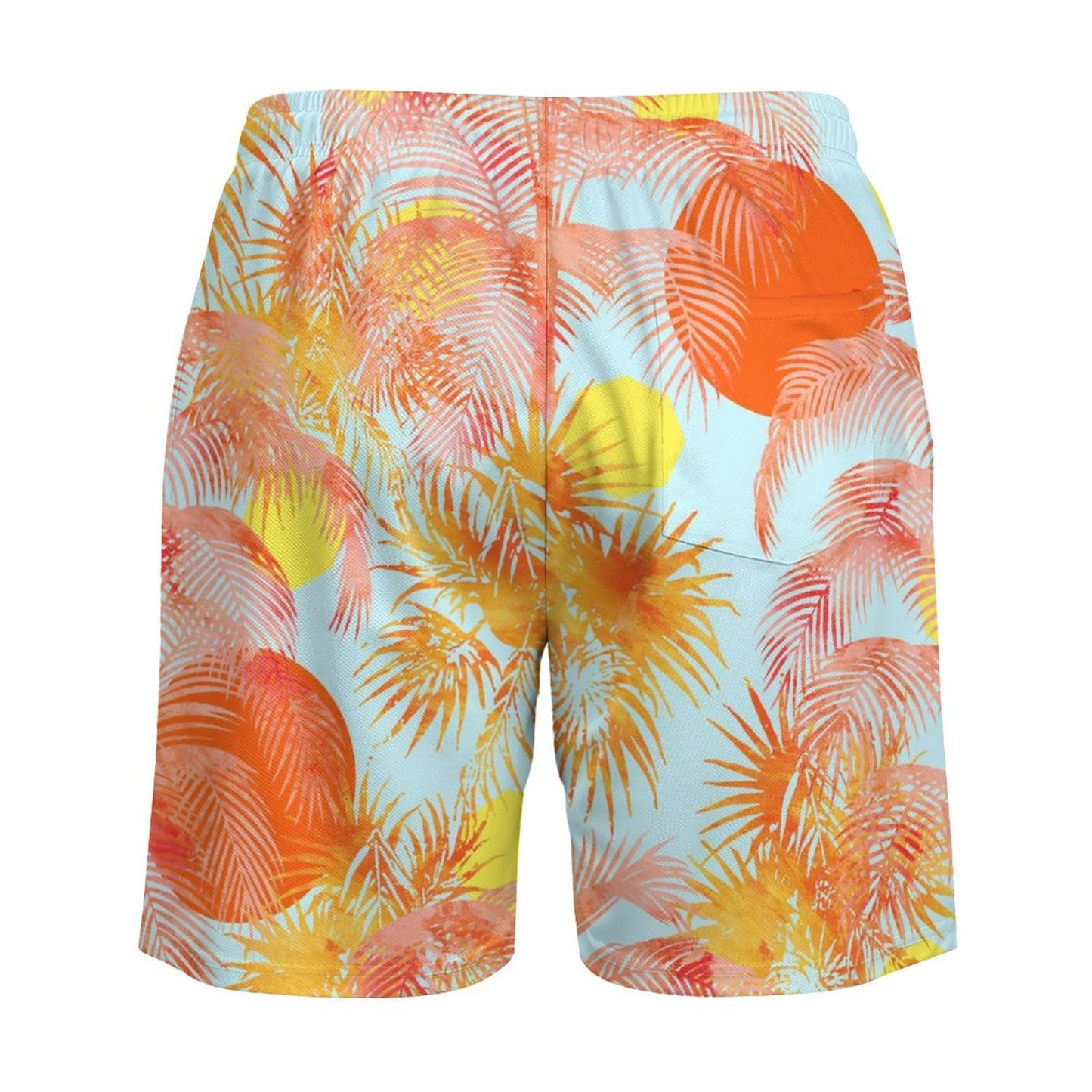 Tropical Sunset - Anti-Chafe Swim Shorts