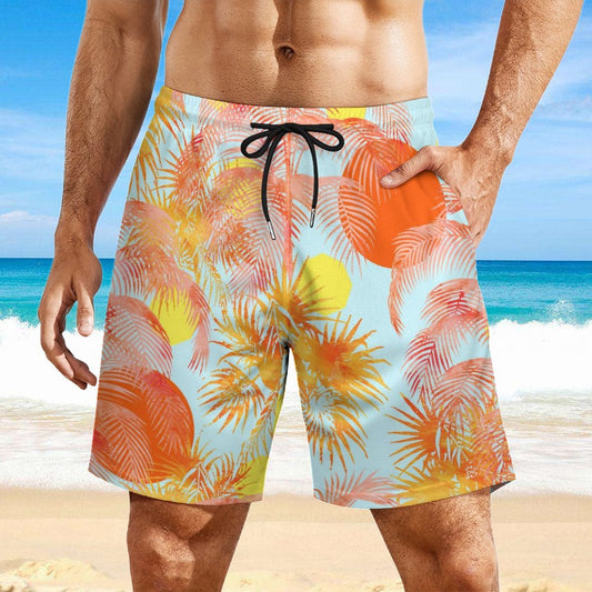 Tropical Sunset - Anti-Chafe Swim Shorts